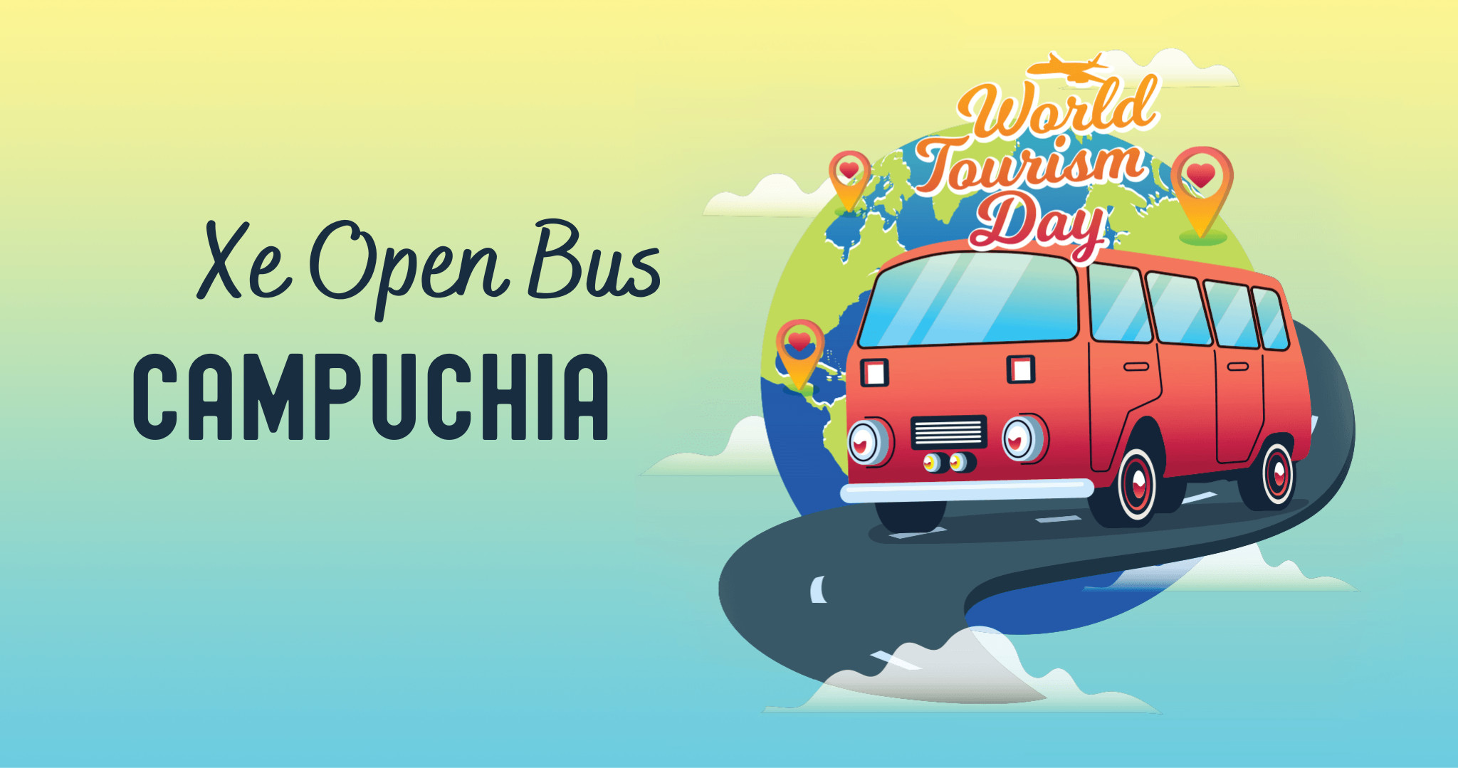 Xe Open Bus Campuchia